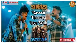 Raveen Tharuka / Live Performance With Avatar Band SL at Thanthra Live in Concert 2025.