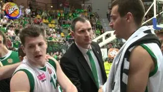 Trzeci mecz o brąz Zastal Zielona Góra - PGE Turów Zgorzelec.