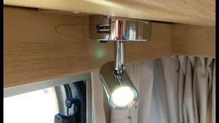Caravan USB spotlight upgrade how to install