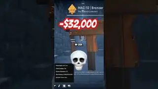 $32,000 loss on a CS skin #csgo #cs2 #counterstrike #gaming
