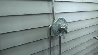 replace outside shower at summer home