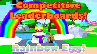 COMP LEADERBOARDS ARE BACK + COOL RAINBOW EGG - Roblox Science Simulator