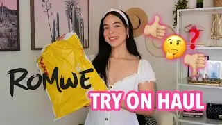 ROMWE TRY ON HAUL *summer must-haves* | Jessica Melgoza