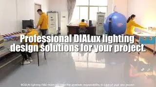 Professional Free DIALux Lighting Design - BOSUN Lighting