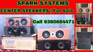 Low Budget Center Speakers For Home Theater | Call 📞  9360684471