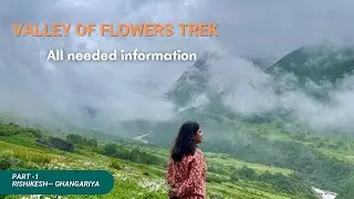 Part 1 - Rishikesh  To Ganghariya  | Valley of  Flowers Trek | Best Monsoon Trek
