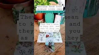 MESSAGE FROM A DECEASED LOVED ONE 🐋✨ #tarotshorts #tarotreading #tarot