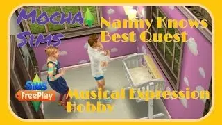 The Sims Freeplay - Nanny Knows Best Quest/ Musical Expression Event