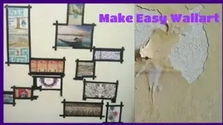HOW  TO HIDE BAD WALLS WITHOUT USING PAINT