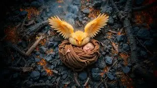 Brave Chick Saves Baby in Forest Fire | Emotional Animal Rescue Story