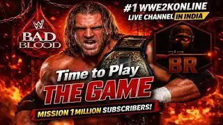 Triple H Bad Blood Mode 🔥 | Aaj GAME Khela Jayega 😈 | WWE 2K Live India |  #badmaashraja #wwe2k26