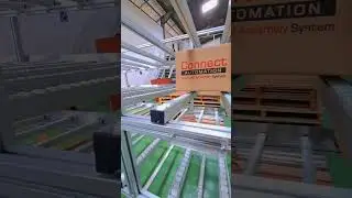 SMOOTH ROLLER CONVEYOR-CONNECT AUTOMATION INDONESIA #smoothroller #lean #conveyor #rack #roller