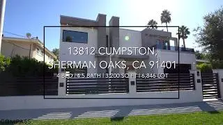 AMAZING NEW MODERN LUXURY HOME IN Sherman Oaks! 13812 CUMPSTON