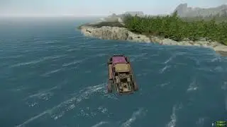 Miscreated - Jumped out of vehicle JUST in time!
