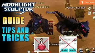 Moonlight Sculptor Gameplay | Tips and Tricks | How to save 400k Gold daily | Taming PET No CHA