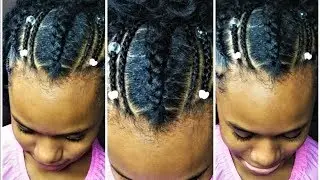 TRENDY TRIBAL BRAIDS+JAMAICAN BOUNCE HAIR||TWEEN STYLE||