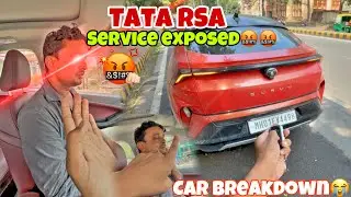 🚨EMERGENCY 🆘 Service By TATA | CURVV BREAKDOWN 😱| ROAD SIDE ASSISTANCE
