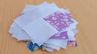 Cutest transformation for scrap fabrics 