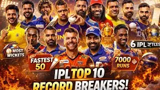 IPL History Ke Sabse Bade Record Holders | Top 10 Players 🔥