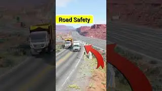 🚒💥🚚🥴🤦&zwj;♂️🥵 Wrong overtaking | Speedy overtake on turning #shorts #overtaking