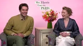 Lucas Bravo and Lesley Manville Discuss Their MRS. HARRIS GOES TO PARIS Character Preparation
