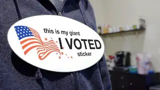 Giant Voting Sticker &bull; 11.3.20