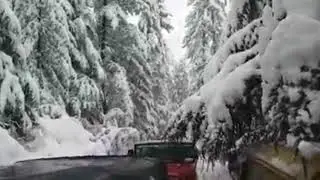 Rescue operation in shogran after murree accident