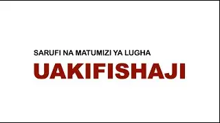 mnukuo | alama hisi |nukta mkato | parandesi | mabano | mshangao | alama za usemi