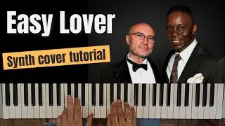 Easy Lover - Synth cover tutorial on Yamaha Mo6