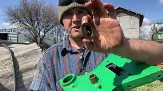Сеялка John Deere Van Brunt. Видеообзор обновления оборудования, часть 1. 13.04.2025
