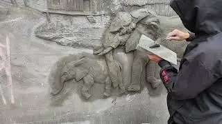 How to make an ivory warp out of the wall
