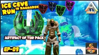 Ragnarok Ice Cave Run(Artifact Of The Pack)🥶🤠 ARK: Ultimate Mobile Edition ~Episode:-08 #ark #gamer