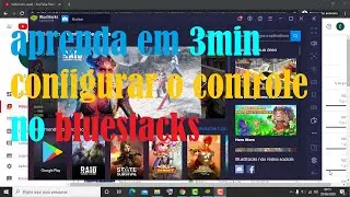 como configurar controle free fire usando bluestack