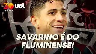 FLUMINENSE ANUNCIA A CONTRATA&Ccedil;&Atilde;O DE SAVARINO! MEIA-ATACANTE EX-BOTAFOGO ASSINA AT&Eacute; 2029 COM O FLU
