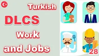Turkish Daily Life Common Sentences #28 | Work and Jobs in 10 minutes