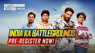 Pre-Register BATTLEGROUNDS MOBILE INDIA | DYNAMO GAMING | ARSHAD WARSI | TOONBIT GAMING