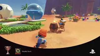 Astro Bot Trophy - Royally Stuck