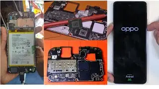 Oppo a58 Cph2577 dead solution / memory problem #emmc change #health repair #emmc ic reballing