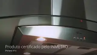 Coifa de Ilha Fischer Island 90cm Vidro