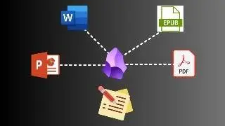 Obsidian: Exportar a Word, PDF, EPUB y M&aacute;s con Pandoc (Gu&iacute;a Completa)