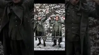 Captured German soldiers of the eastern front 1944-45 #history #ww2
