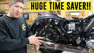 Воспользуйтесь этим советом, чтобы легко заменить задние колеса на Harley Davidson