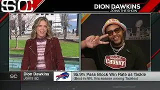 Dion Dawkins on how the Seahawks can stop the Patriots + Pro Bowl experience | SportsCenter