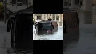 Historic Rain and Flood in Dubai UAE | Flood in Dubai UAE #dubai #flood #rainfall