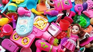 2 minutes satisfying with unboxing Hello kitty kitchen set Hello kitty ASMR