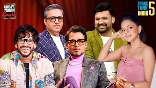 Shark Tank India Season 5 Judges On Kapil Sharma Show Best Comedy | Aman, Namita, Ashneer, Anupam