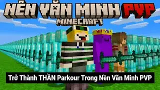 The Journey to Becoming a Parkour Master in Minecraft's PVP Civilization!