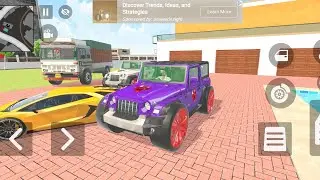 Indian bike driving simulator new Thar Franklin 💥ki new truck 🚛🚒