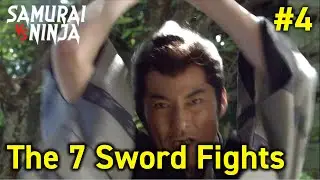 The 7 sword fights Full Episode 4 | SAMURAI VS NINJA | English Sub