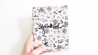 Gratitude Art Journal Flip Through